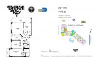 Unit 1513 floor plan